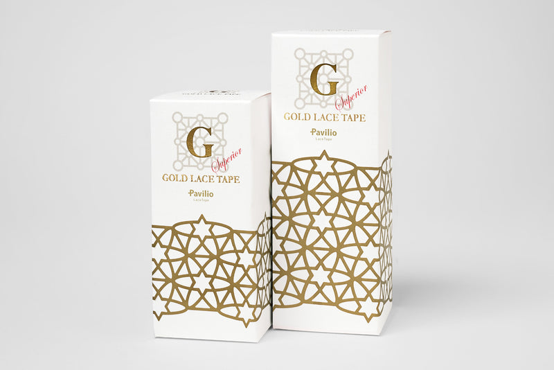 G.B.R GOLD LACE TAPE Star 70mm