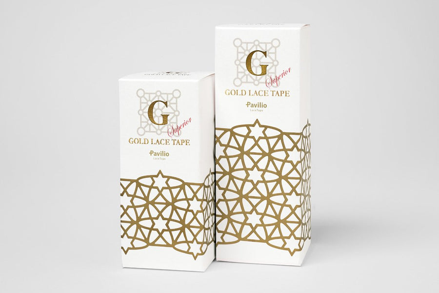 G.B.R GOLD LACE TAPE Star 47mm