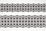 G.B.R BLACK LACE TAPE Leaf 47mm