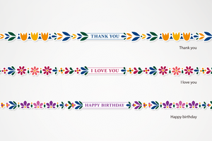 Pavillo LIGHT Happy birthday