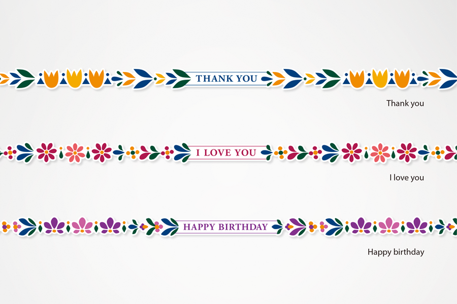 Pavillo LIGHT Happy birthday