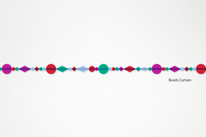 MINI Beads Curtain