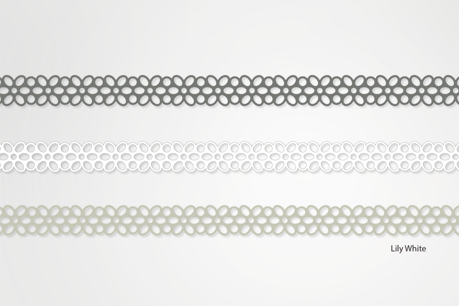 PALETTE FLOWER Lily white