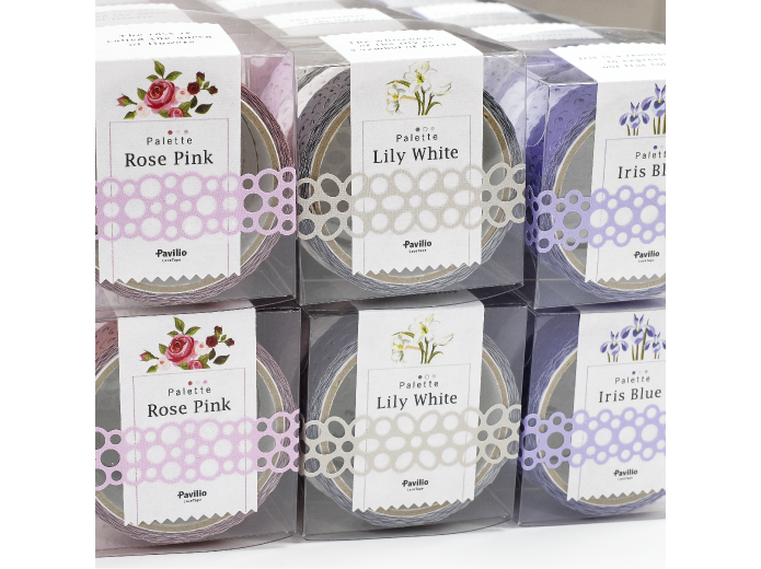 PALETTE FLOWER Lily white