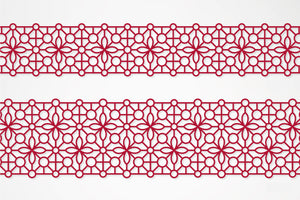 G.B.R RED LACE TAPE Bubble 70mm