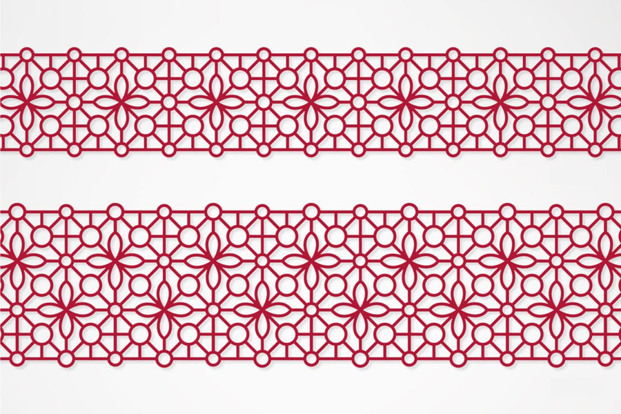 G.B.R RED LACE TAPE Bubble 47mm