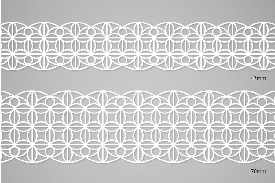 WHITE Leaf 47mm